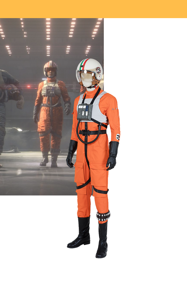 Cosrea TV Costumes Star Wars Squadrons Rebel Op Uniform Cosplay Costume