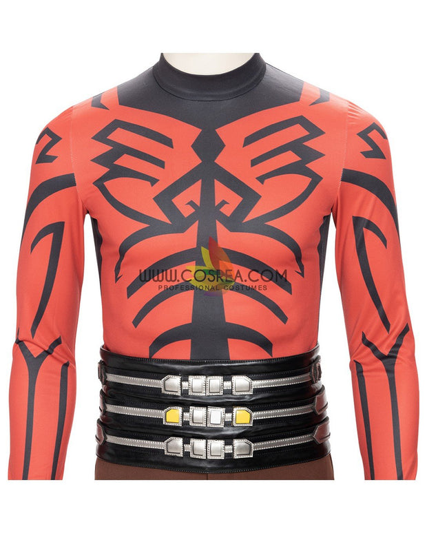 Cosrea TV Costumes Star Wars The Clone Wars Darth Maul Cosplay Costume