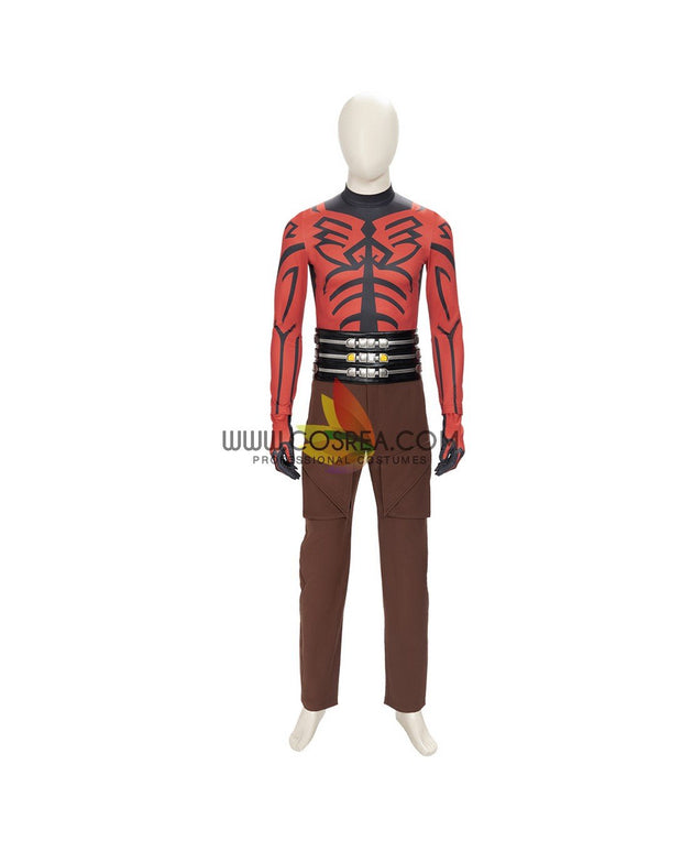 Cosrea TV Costumes Star Wars The Clone Wars Darth Maul Cosplay Costume