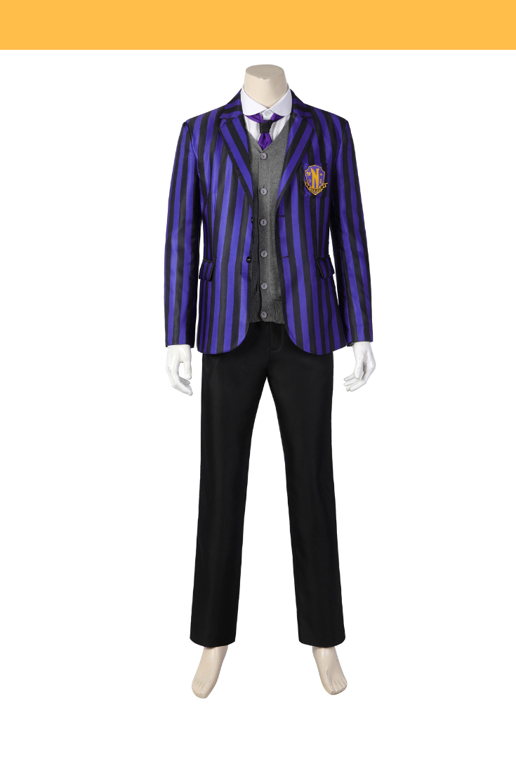 Cosrea TV Costumes Wednesday Nevermore Eugene Ottinger Cosplay Costume