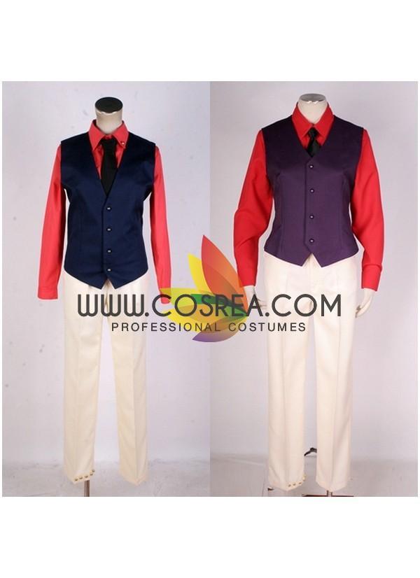 Umineko When They Cry Battler Ushiromiya Cosplay Costume