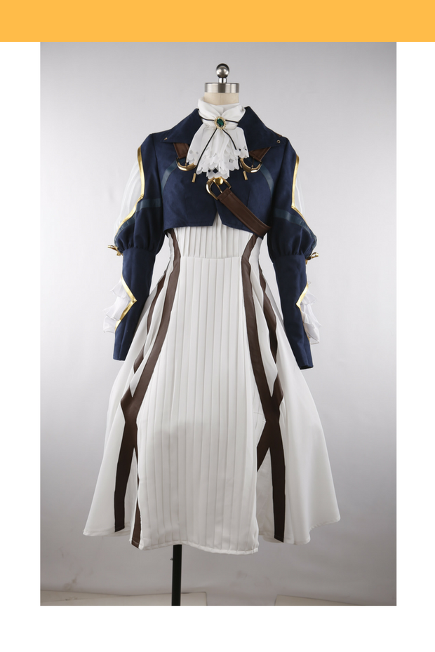 Cosrea U-Z Violet Evergarden Suede Leather Cosplay Costume