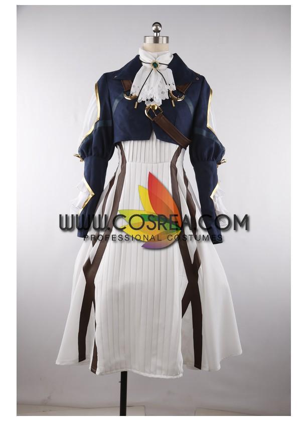 Cosrea U-Z Violet Evergarden Suede Leather Cosplay Costume