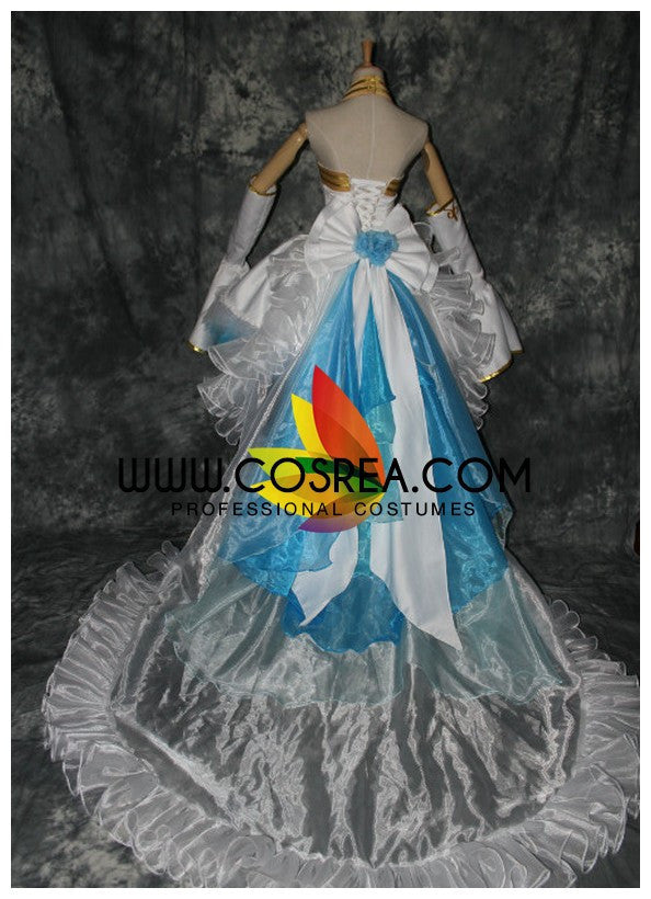 Cosrea U-Z Vocaloid Miku Demon Wedding Cosplay Costume