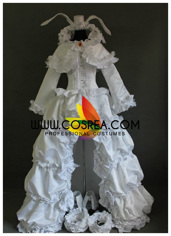 Cosrea U-Z Vocaloid Miku White Rabbit Cosplay Costume