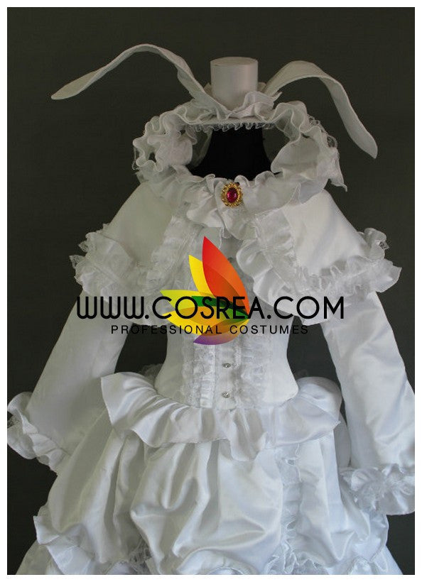 Cosrea U-Z Vocaloid Miku White Rabbit Cosplay Costume