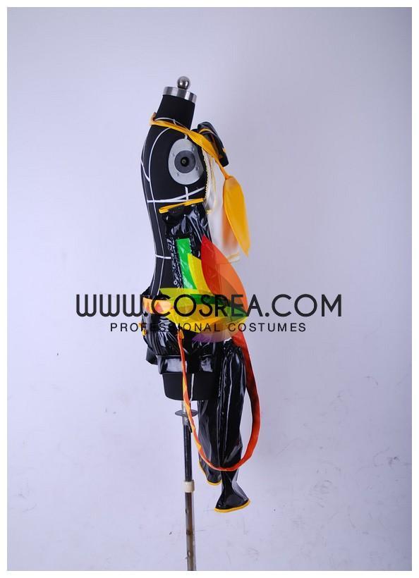 Cosrea U-Z Vocaloid Rin PU Leather Cosplay Costume