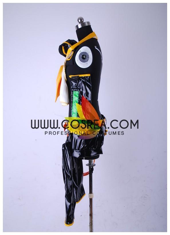 Cosrea U-Z Vocaloid Rin PU Leather Cosplay Costume