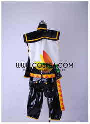 Cosrea U-Z Vocaloid Rin PU Leather Cosplay Costume