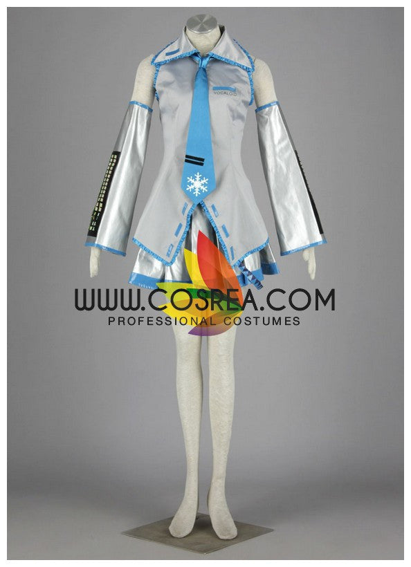 Cosrea U-Z Vocaloid Snow Miku Playtime Edition Cosplay Costume