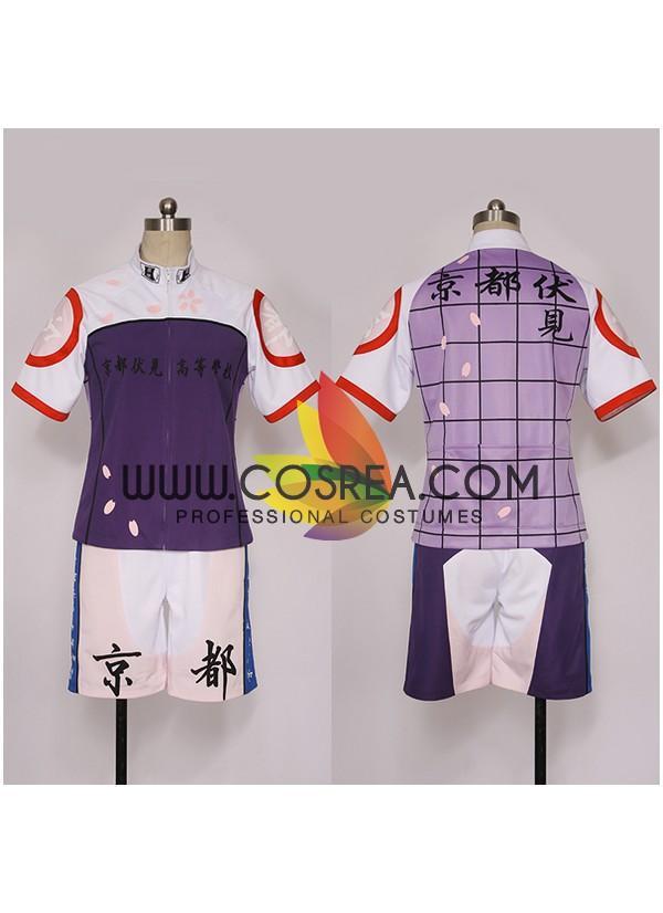 Yowamushi Pedal Kyofushi High School Akira Midousuji Cosplay Costume