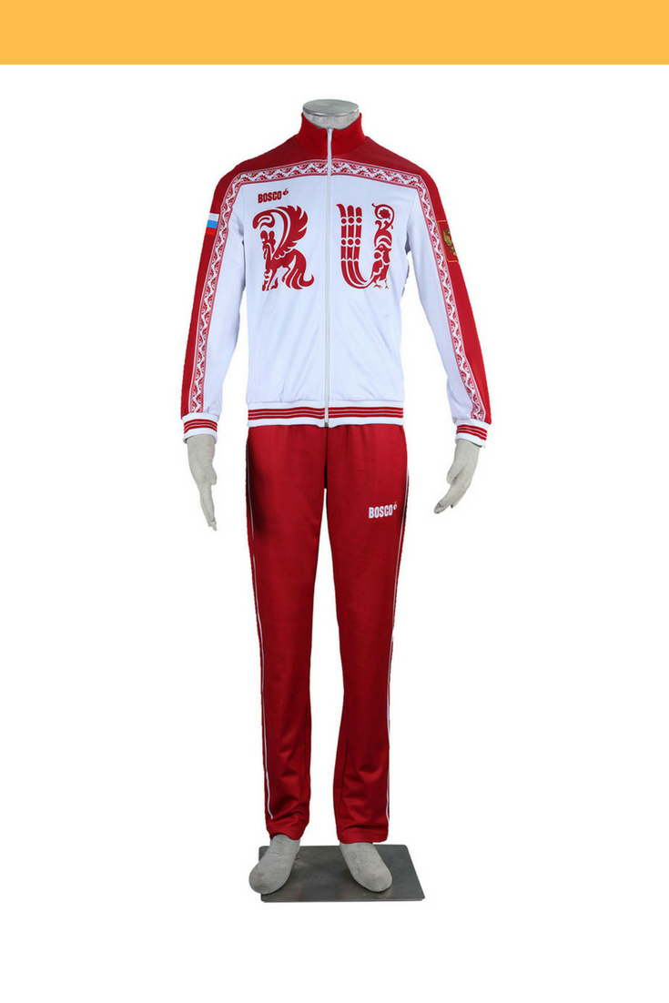 Cosrea U-Z Yuri On Ice Victor Nikiforov Uniform Cosplay Costume