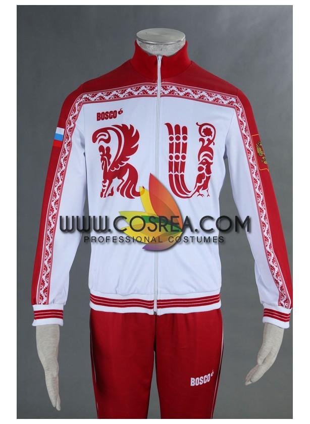 Cosrea U-Z Yuri On Ice Victor Nikiforov Uniform Cosplay Costume
