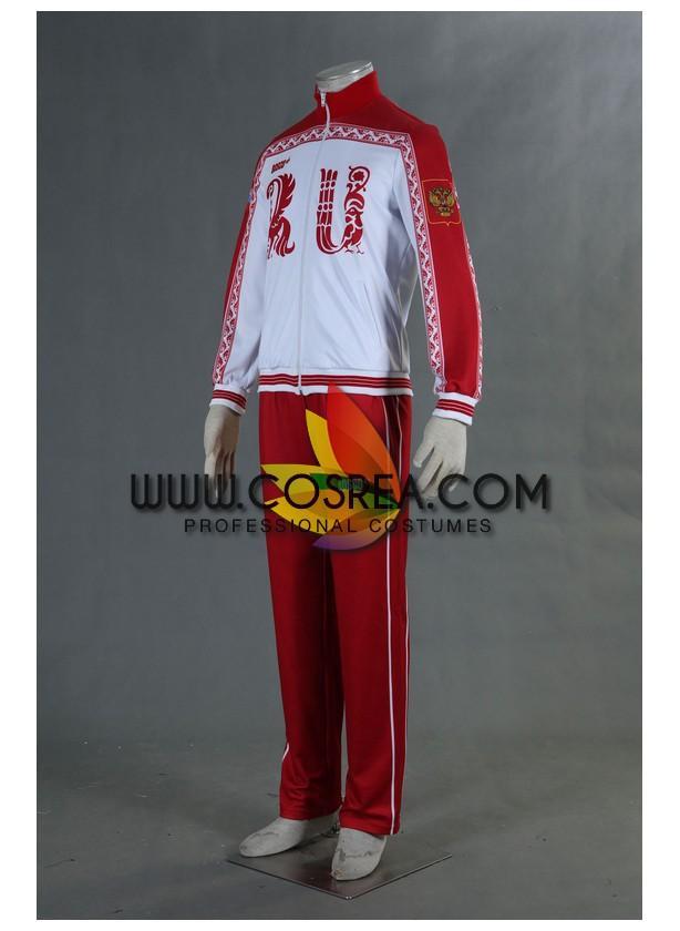 Cosrea U-Z Yuri On Ice Victor Nikiforov Uniform Cosplay Costume
