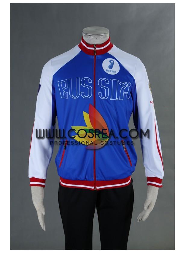 Cosrea U-Z Yuri On Ice Yuri Plisetsky Uniform Cosplay Costume