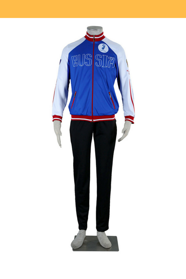 Cosrea U-Z Yuri On Ice Yuri Plisetsky Uniform Cosplay Costume