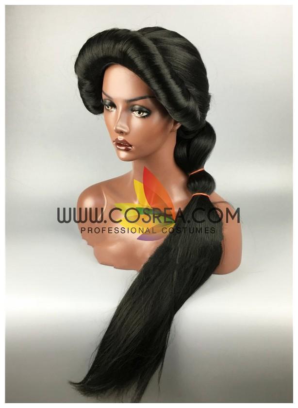 Cosrea wigs Aladdin Jasmine Braided Extra Volume Cosplay Wig