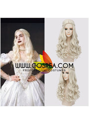 Cosrea wigs Alice Through The Looking Glass White Queen Cosplay Wig