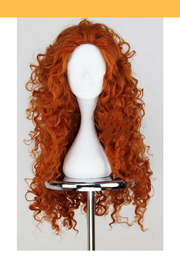 Cosrea wigs Brave Merida Bronze Orange Curl Cosplay Wig
