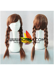 Cosrea wigs Disney Frozen Anna Winter Braided Cosplay Wig