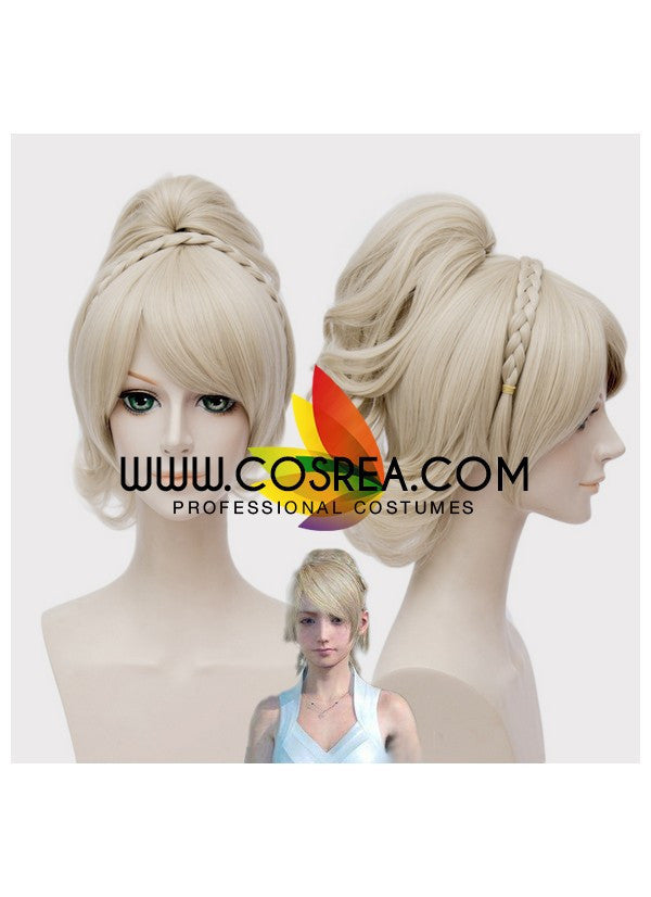 Cosrea wigs Final Fantasy 15 Lunafreya Cosplay Wig