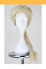 Cosrea wigs Frozen Elsa Champagne Braided Cosplay Wig