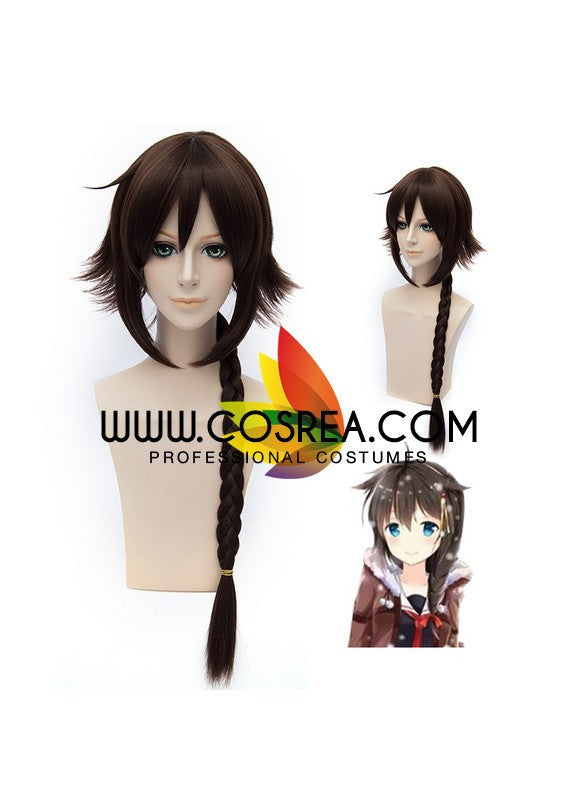 Cosrea wigs Kancolle Shigure Braided Cosplay Wig