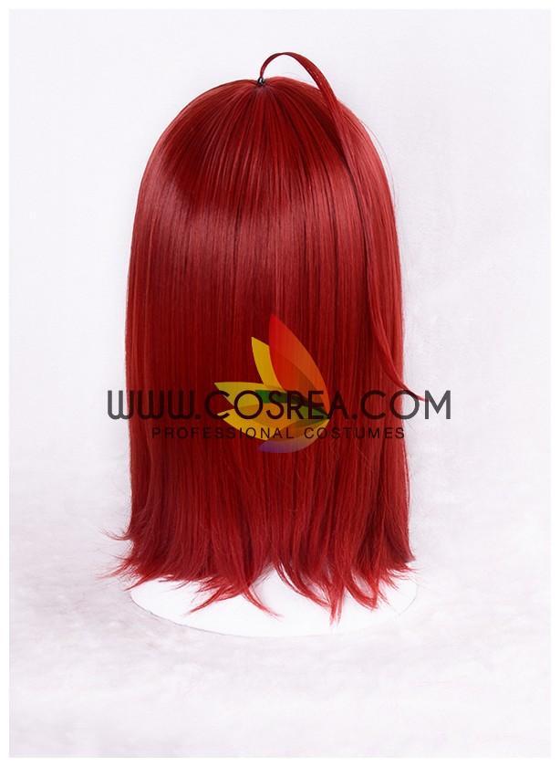 Cosrea wigs Land Of The Lustrous Cinnabar Dark Red Cosplay Wig