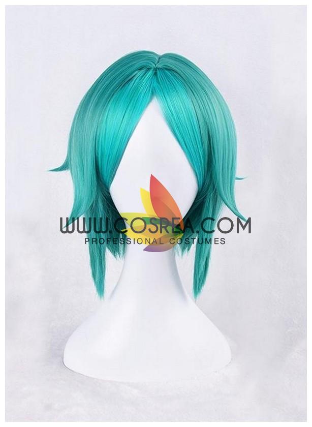 Cosrea wigs Land Of The Lustrous Phosphophyllite Azur Green Cosplay Wig