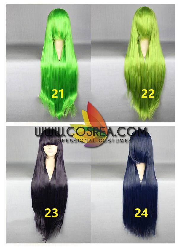 Cosrea wigs Multipurpose 1 Meter Layered Straight Cosplay Wig