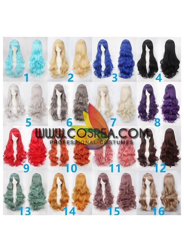 Cosrea wigs Multipurpose 80CM Large Curl Cosplay Wig