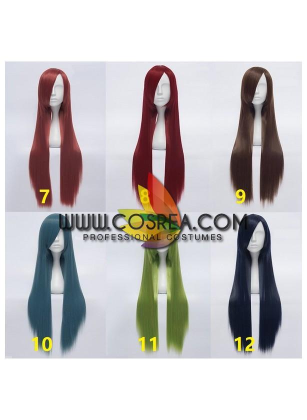 Cosrea wigs Multipurpose 80CM Straight Cosplay Wig