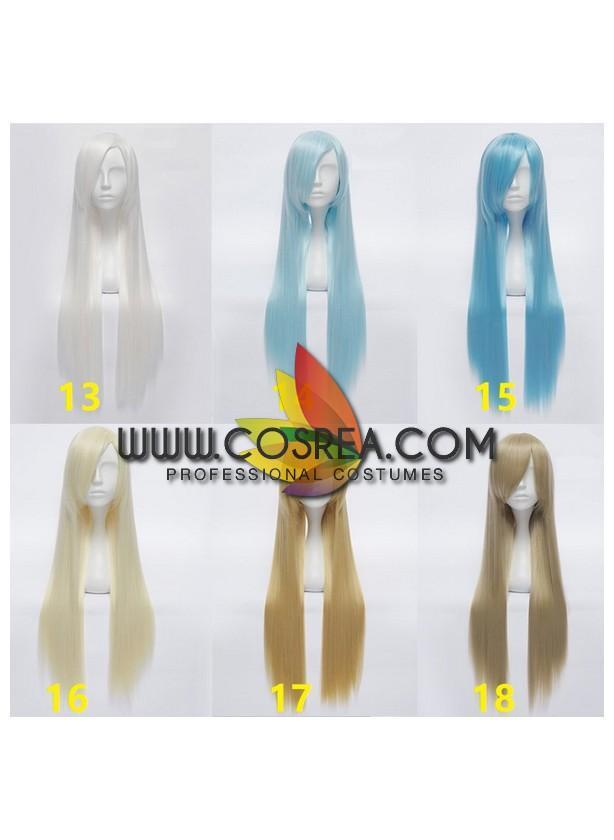 Cosrea wigs Multipurpose 80CM Straight Cosplay Wig