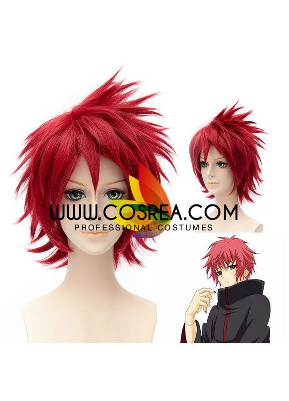Cosrea wigs Naruto Sasori 30CM Cosplay Wig