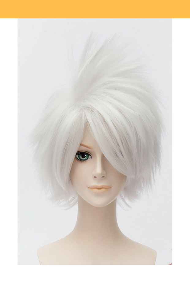 Cosrea wigs Naurto Kakashi Silver White Cosplay Wig