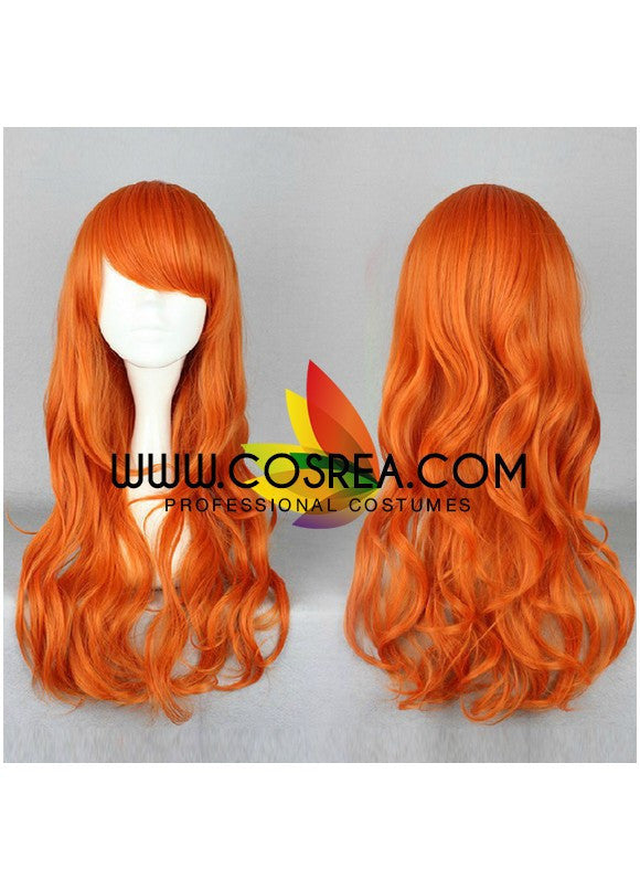 Cosrea wigs One Piece Nami Two Years Later Cosplay Wig