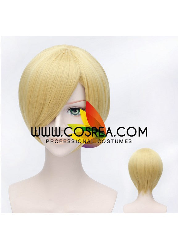 Cosrea wigs One Piece Sanji Cosplay Wig