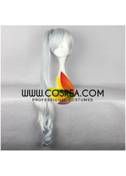 Cosrea wigs RWBY White Weiss Cosplay Wig