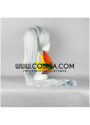 Cosrea wigs RWBY White Weiss Cosplay Wig