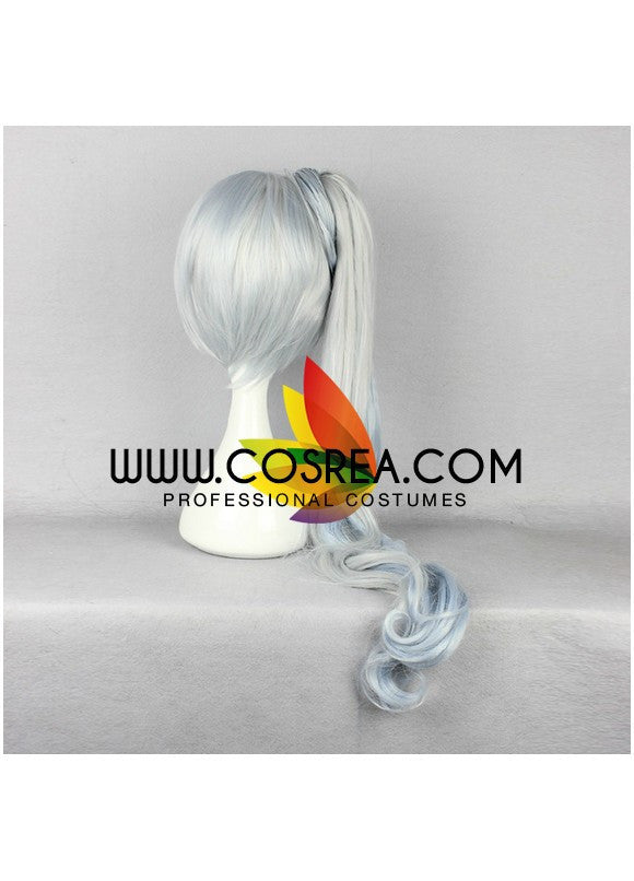 Cosrea wigs RWBY White Weiss Cosplay Wig