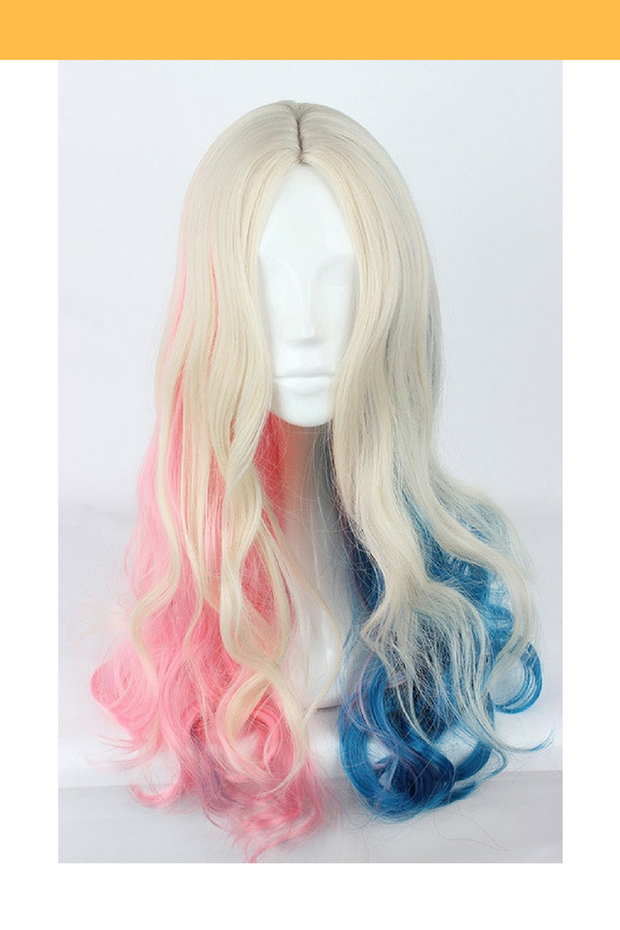 Cosrea wigs Suicide Squad Harley Gradient Cosplay Wig