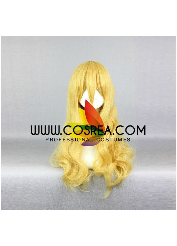 Cosrea wigs Your Lie In April Kaori Bright Yellow Cosplay Wig